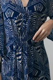 Label DOT Jurk Safye Blauw 6