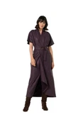 Caroline Biss Jurk 4109 Paars 1