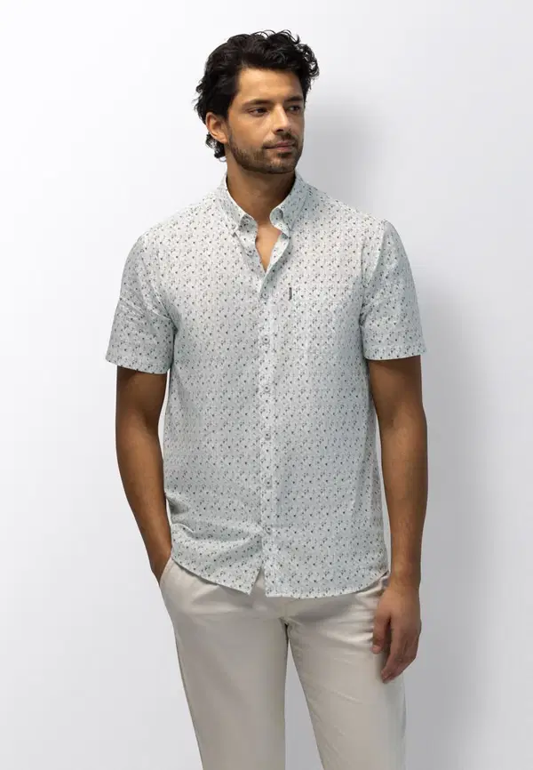 State of Art Overhemd 264-16273 Groen 1