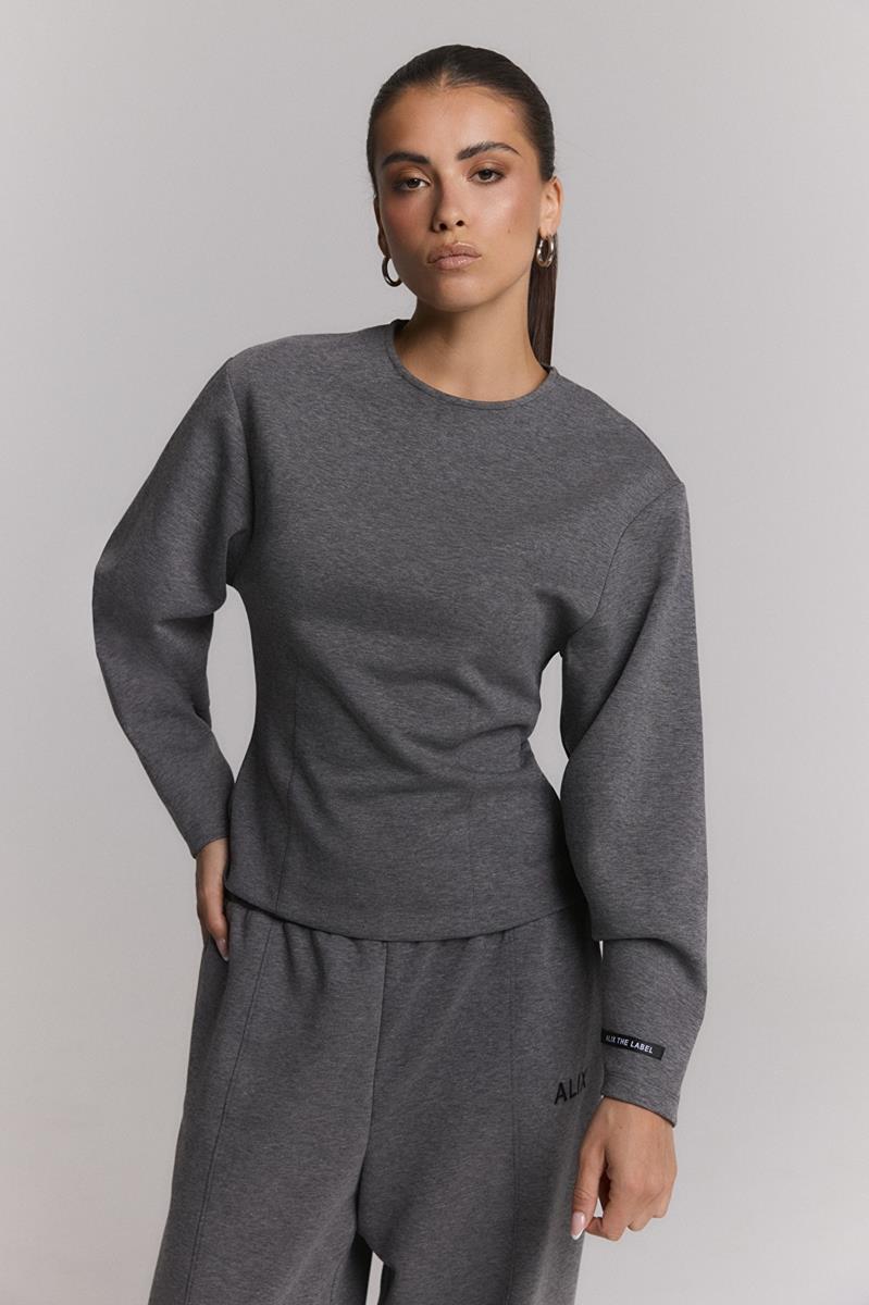 Alix The Label Longsleeve 2609877592 Grijs 1