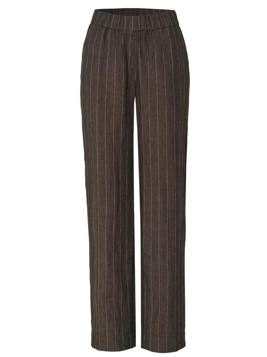 TONI Pantalon Pia Wide Chic 73-12/1818-45 Bruin 2