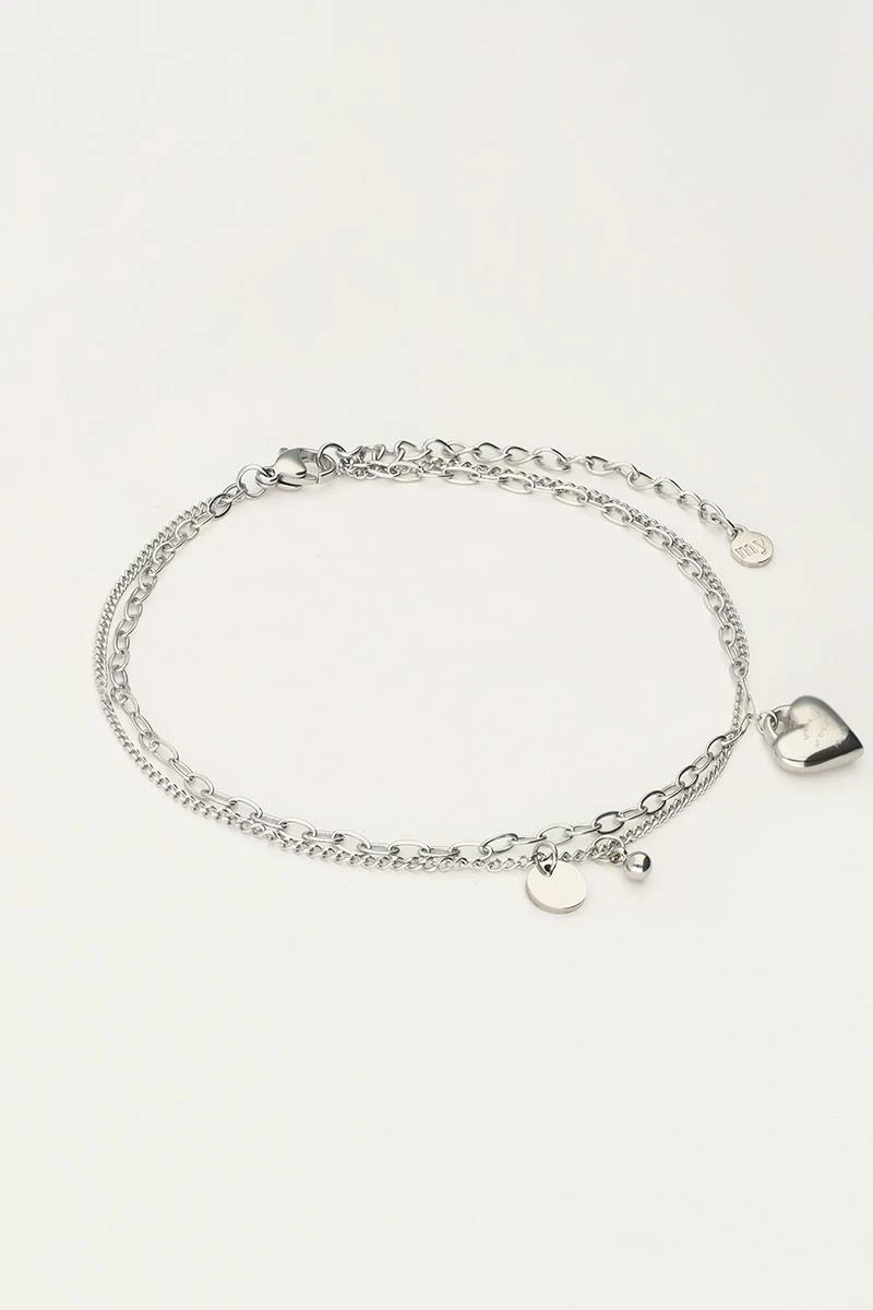 My Jewellery Enkelbandje MJ10419 Zilver 1