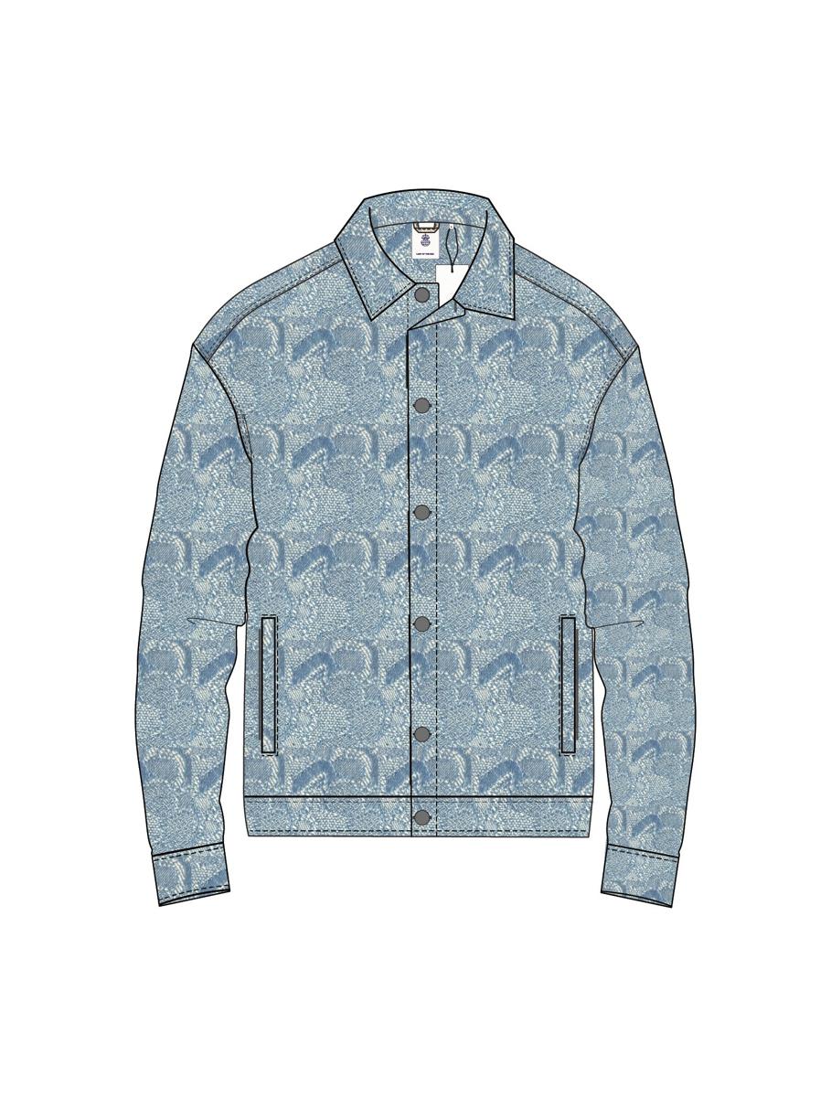 Law of the Sea Overshirt LAW-10497 Blauw 1
