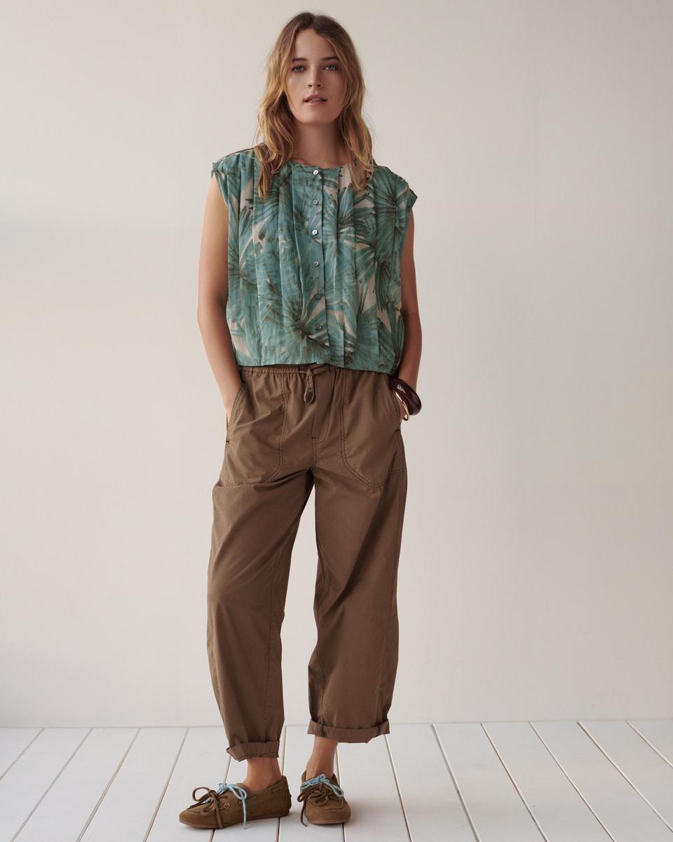 Summum Blouse 2s3494-12450 Blauw 5