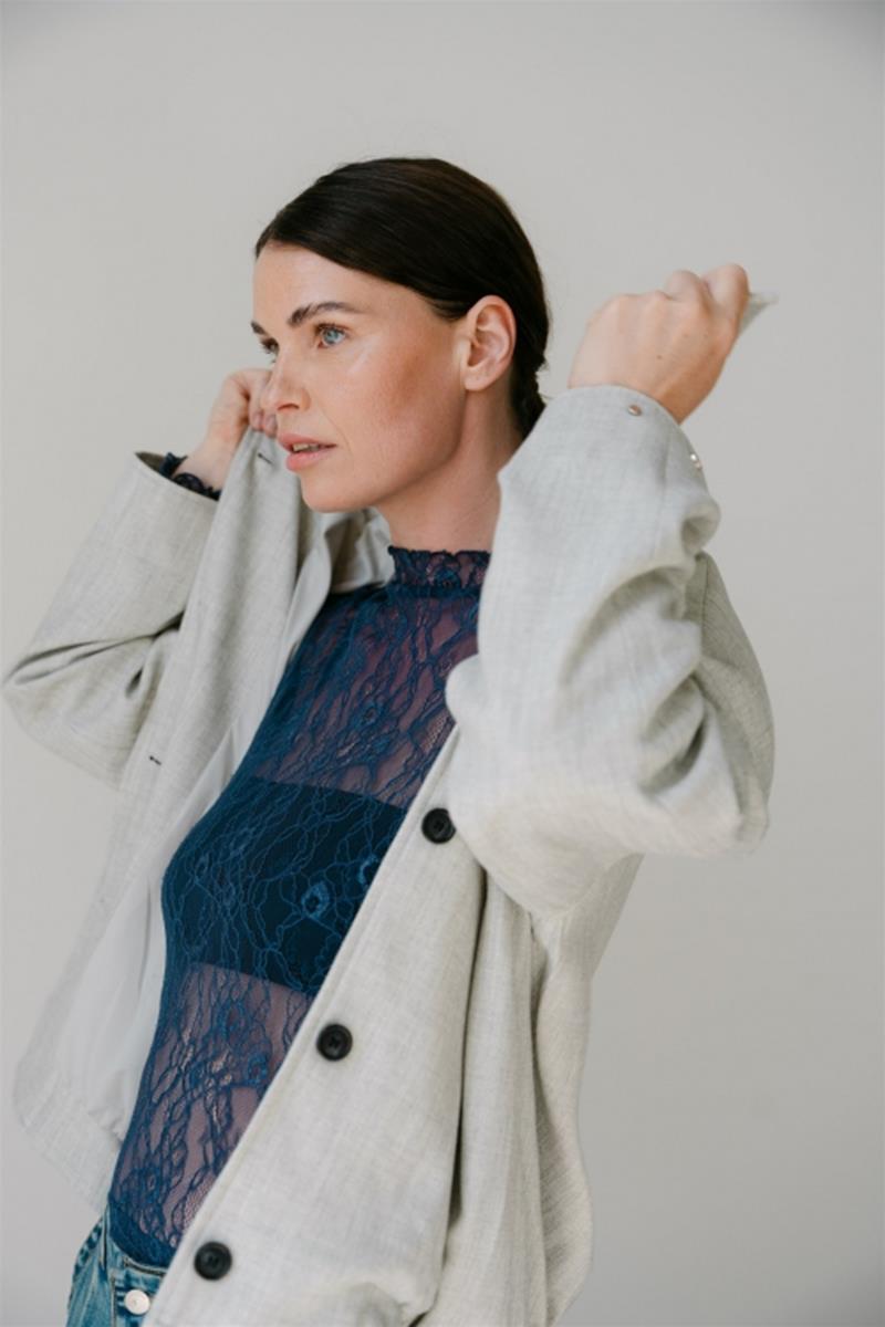 Aimée the Label Longsleeve Sonny Blauw 1