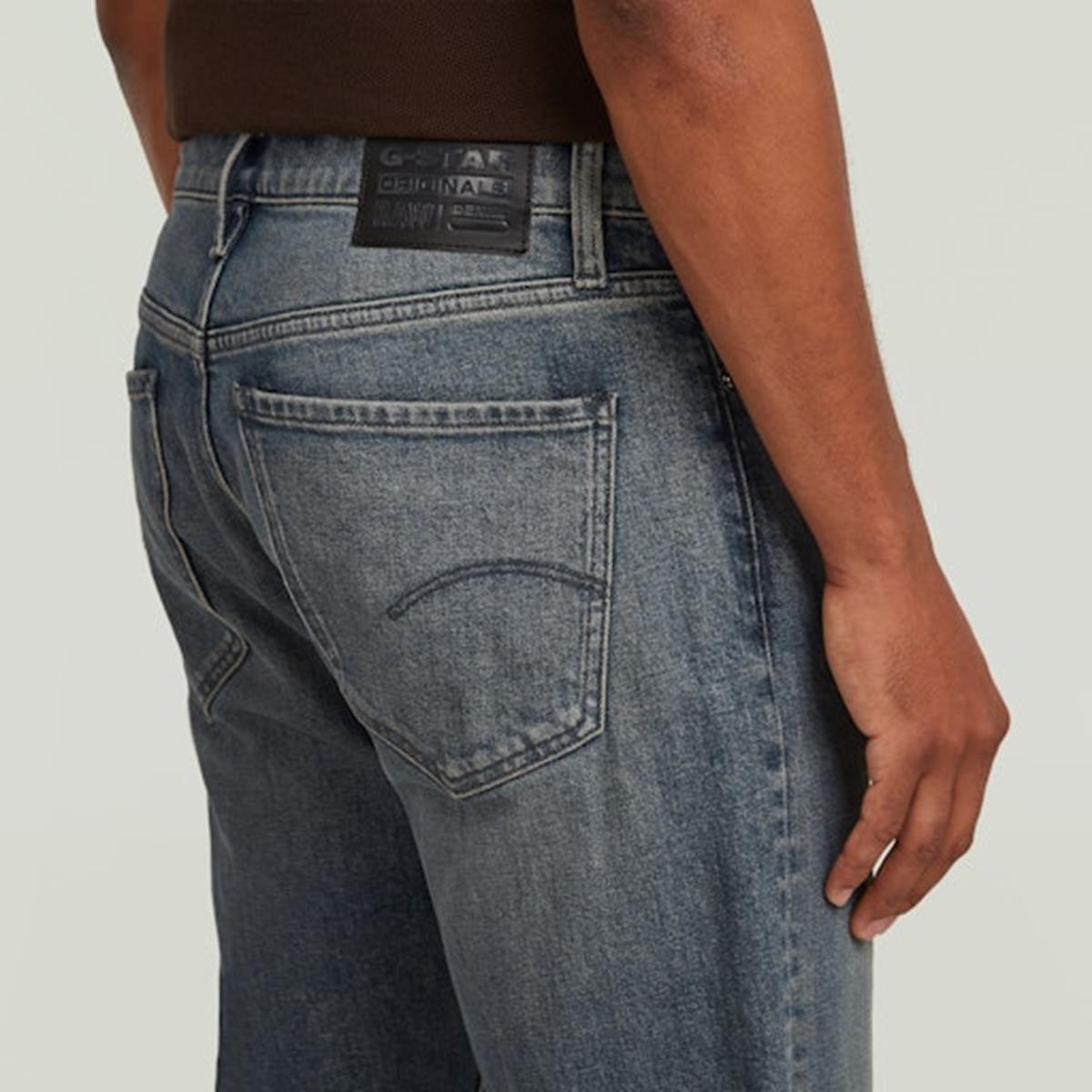 G-Star Jeans Mosa Straight Blauw 5