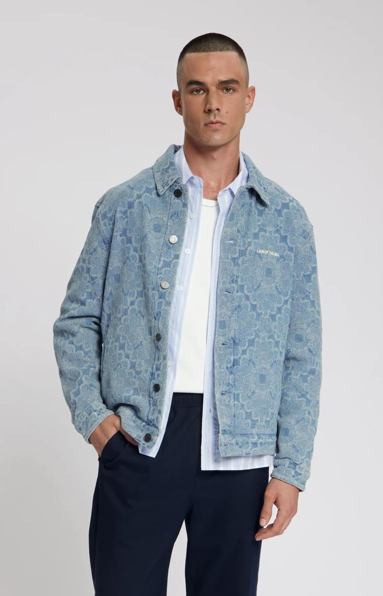 Law of the Sea Overshirt Ember Blauw 1