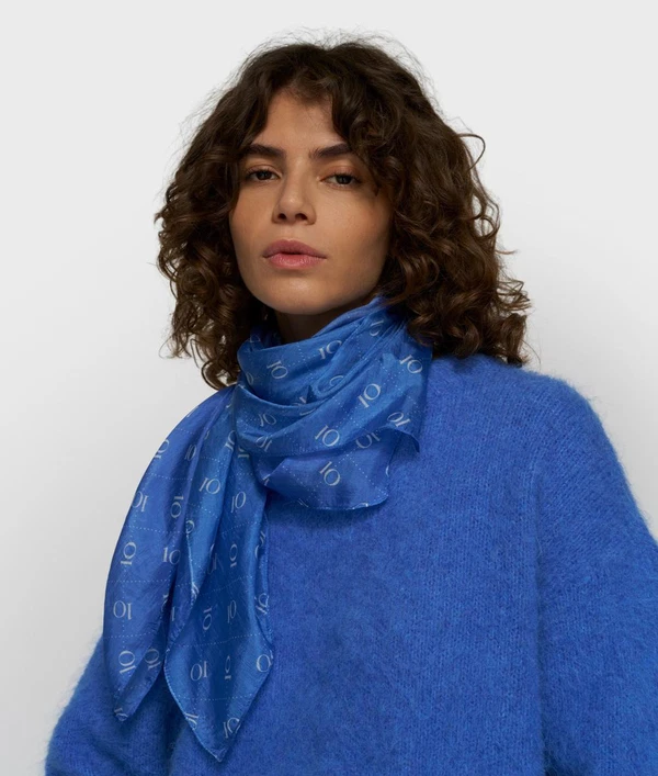 10DAYS Sjaal 20-908-6203 Blauw 1