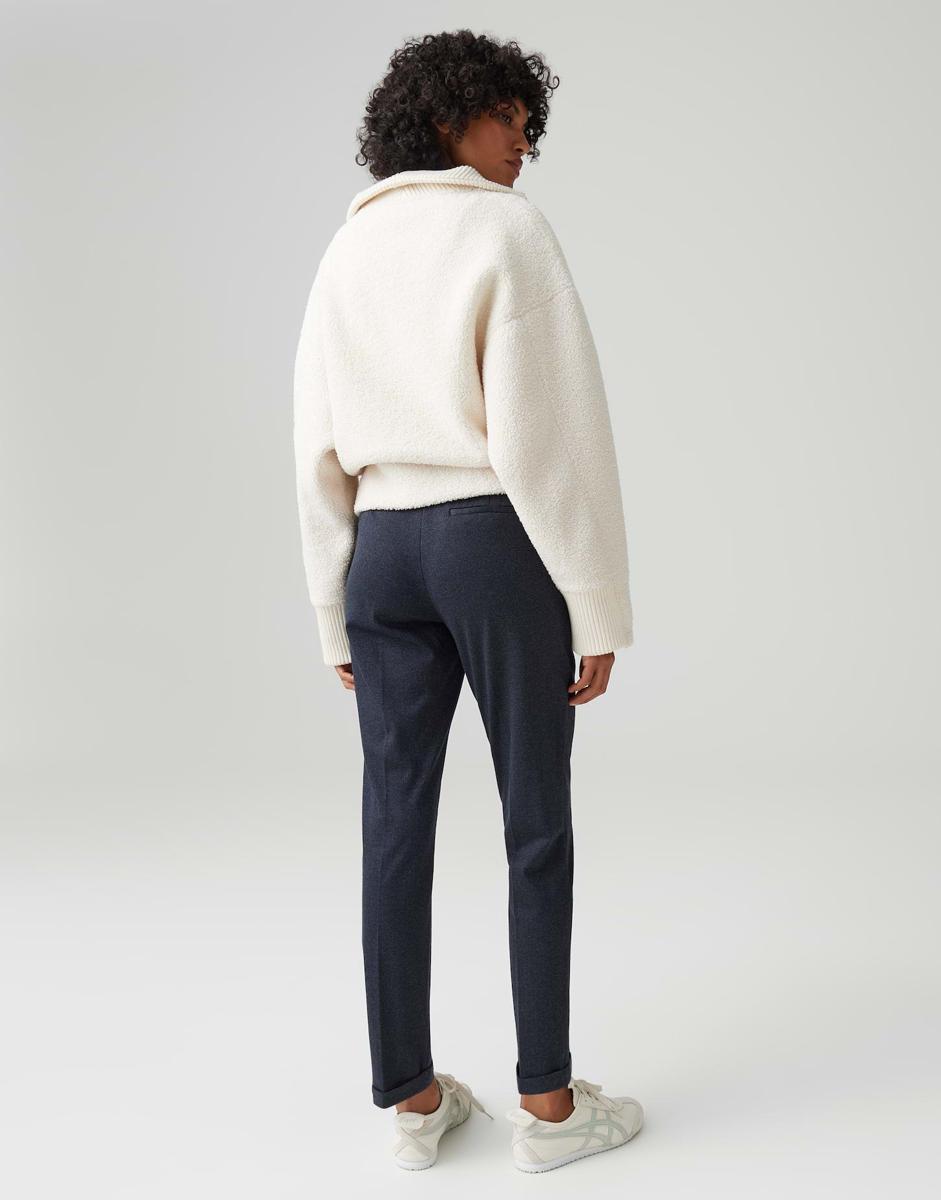 OPUS Pantalon Melina Iconic Blauw 3