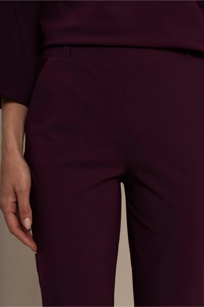 Studio Anneloes Pantalon Flair bonded trou Paars 5
