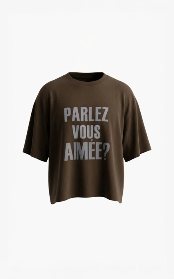 Aimée the Label T-Shirt Elara Bruin 1
