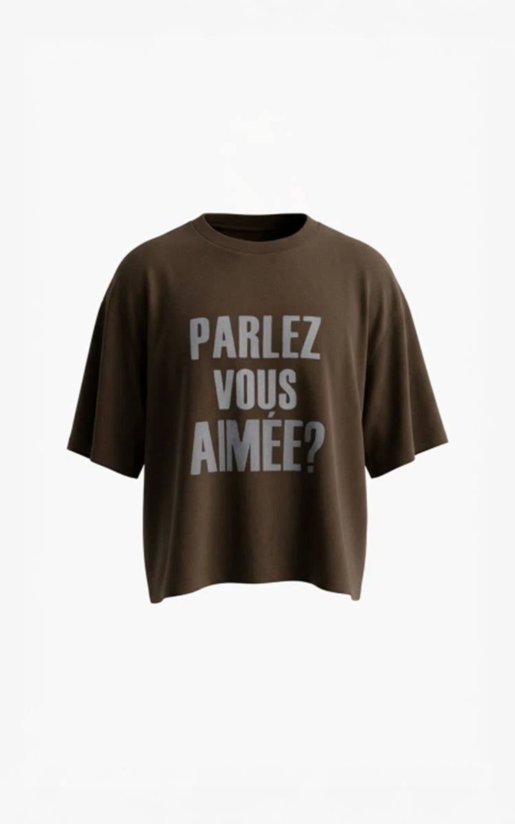 Aimée the Label T-Shirt Elara Bruin 1