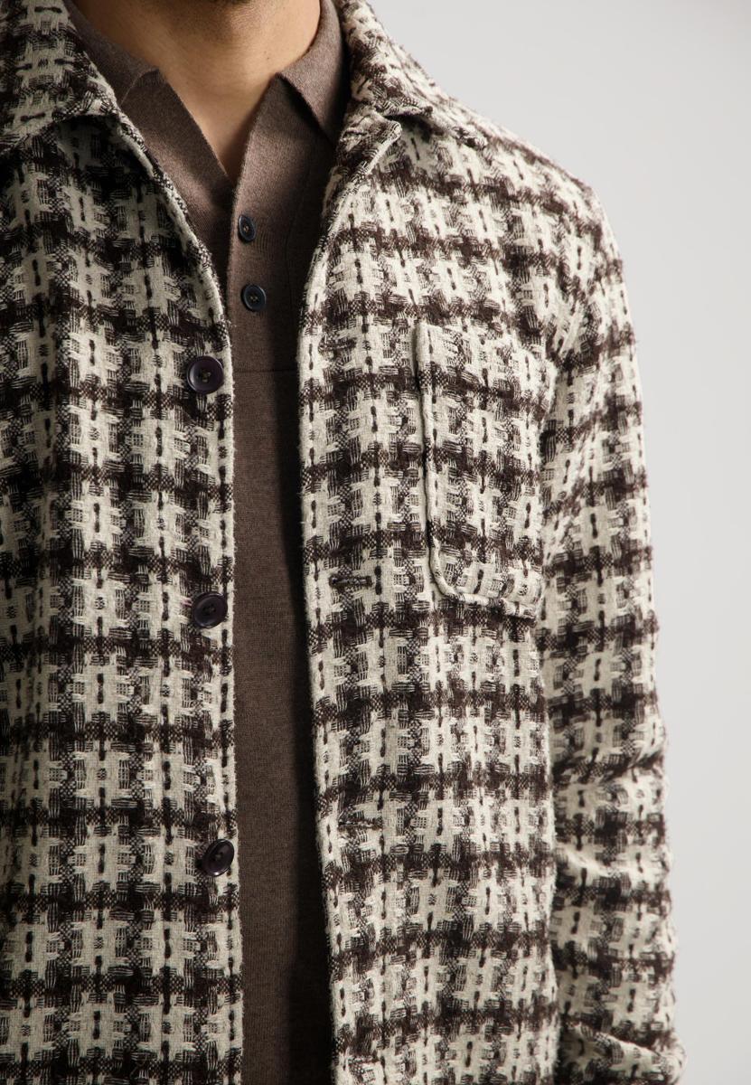 Dstrezzed Overshirt Lino Bruin 4