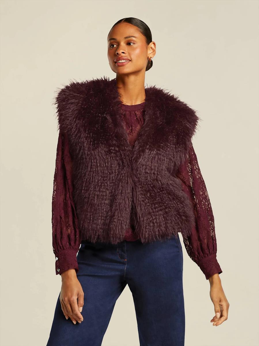 Beaumont Collectie Gilet Sofie  Rood 1