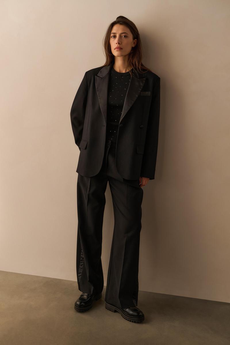 YAYA Pantalon 01-301230-511 Zwart 6