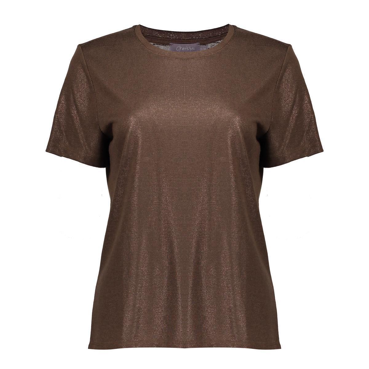 Geisha T-Shirt 52605-41 Bruin 2