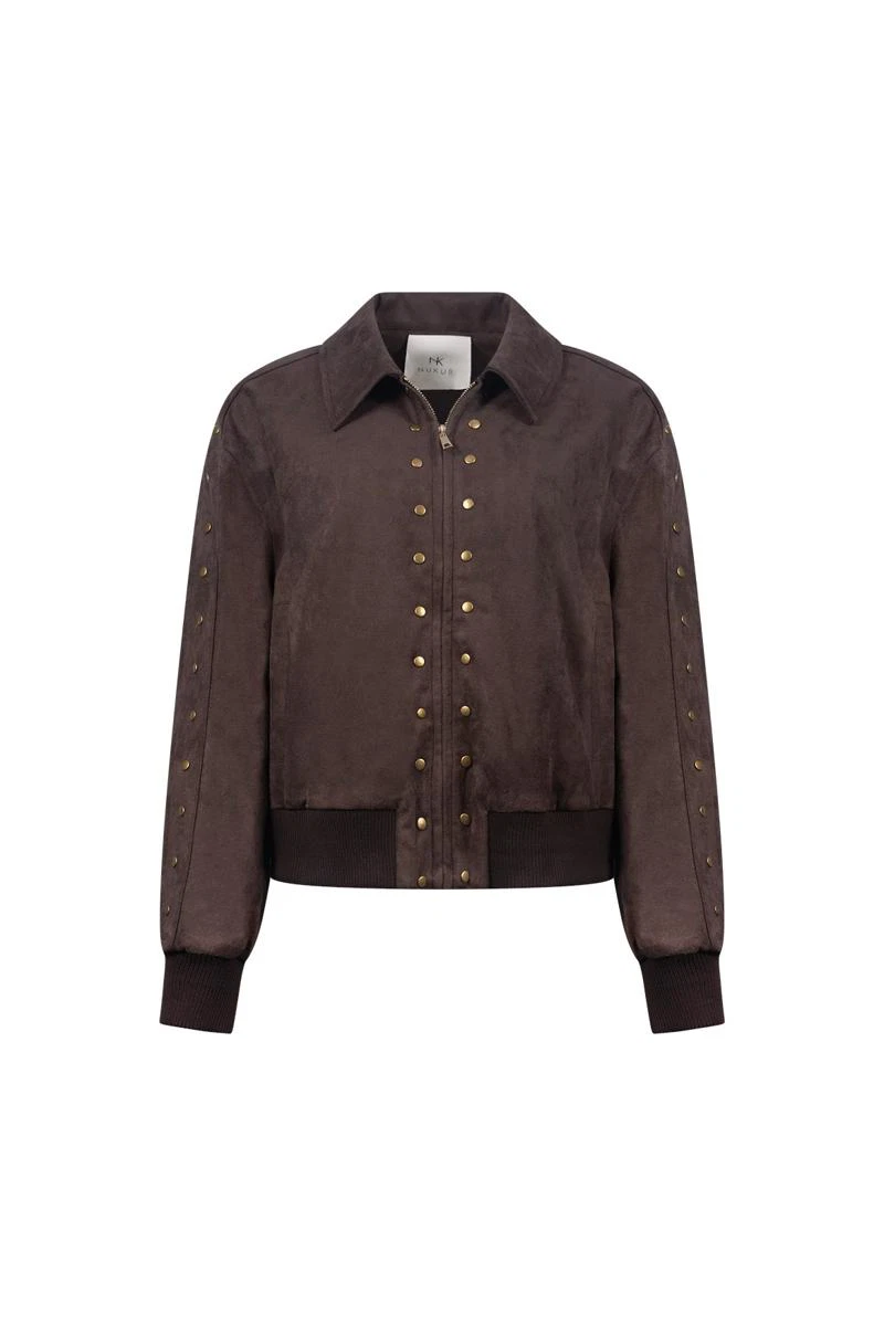 NUKUS Blazer NKF13132 Bruin 3