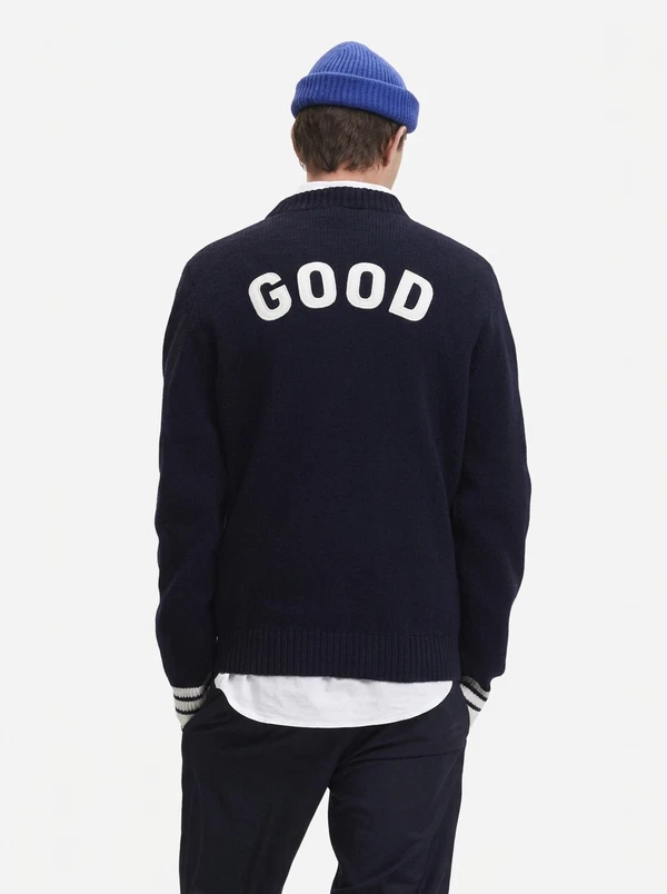 The GoodPeople Trui Kane Blauw 1