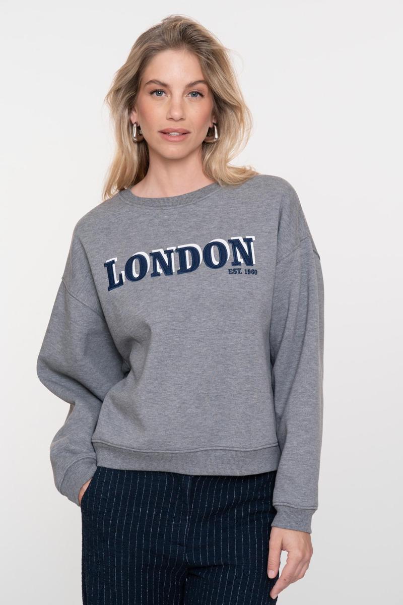 Geisha Sweater 52826-41 Grijs 1