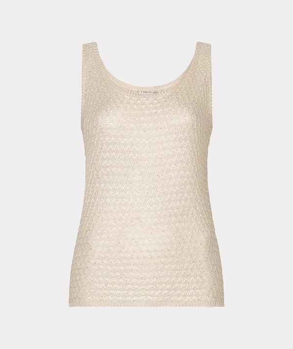 EsQualo Top HS26.02214 Beige 1