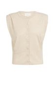 YAYA Vest 01-010158-605 Off-White 1