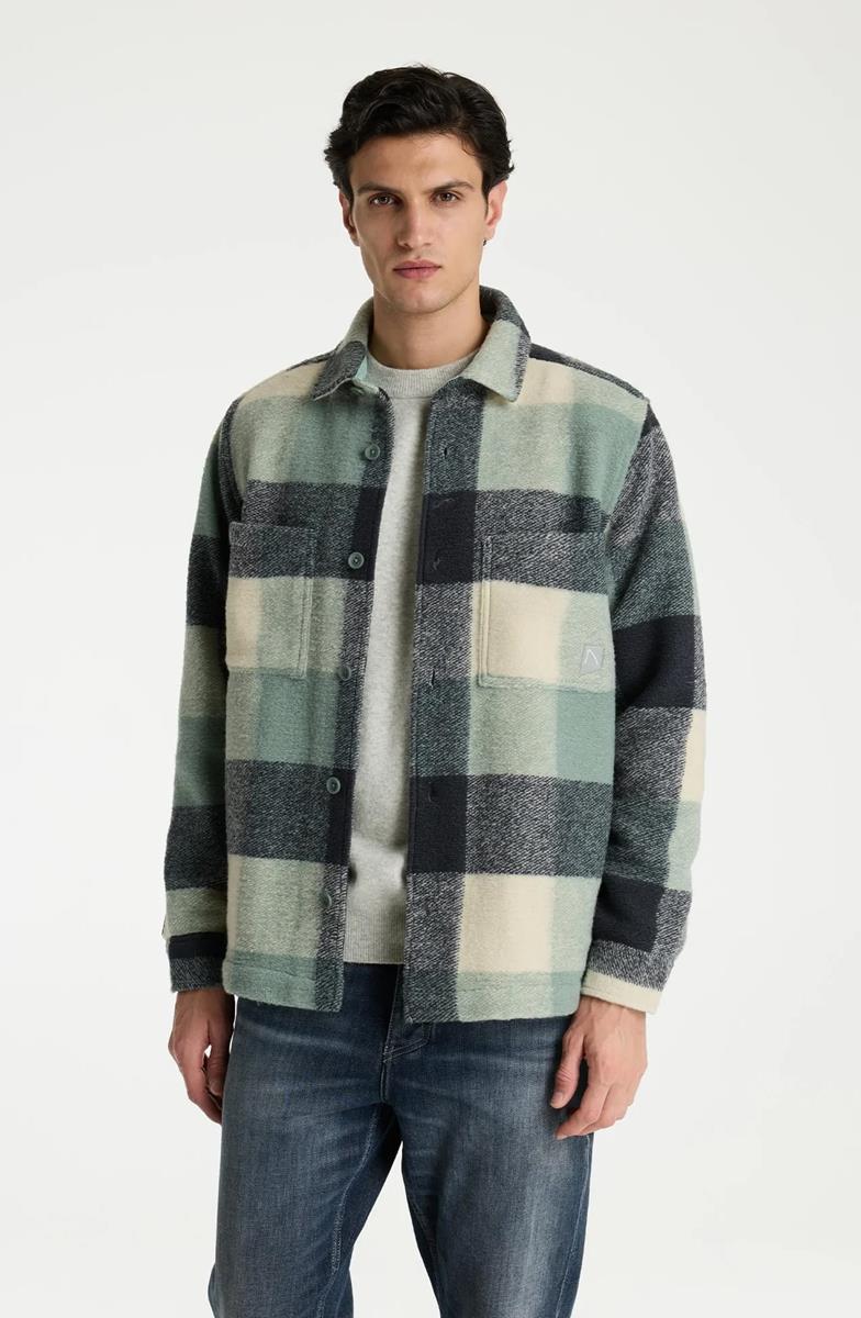CHASIN Overshirt Modus Groen 1