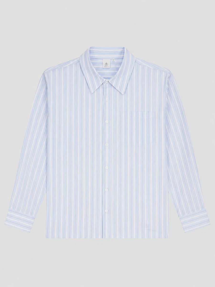 Law of the Sea Overshirt Squall Blauw 3