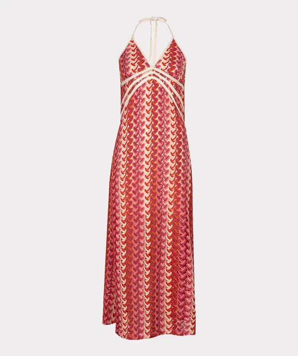 EsQualo Jurk HS26.28222 Rood 1
