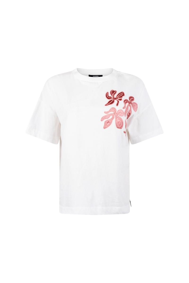 Jansen Amsterdam T-Shirt Riley Roze 2