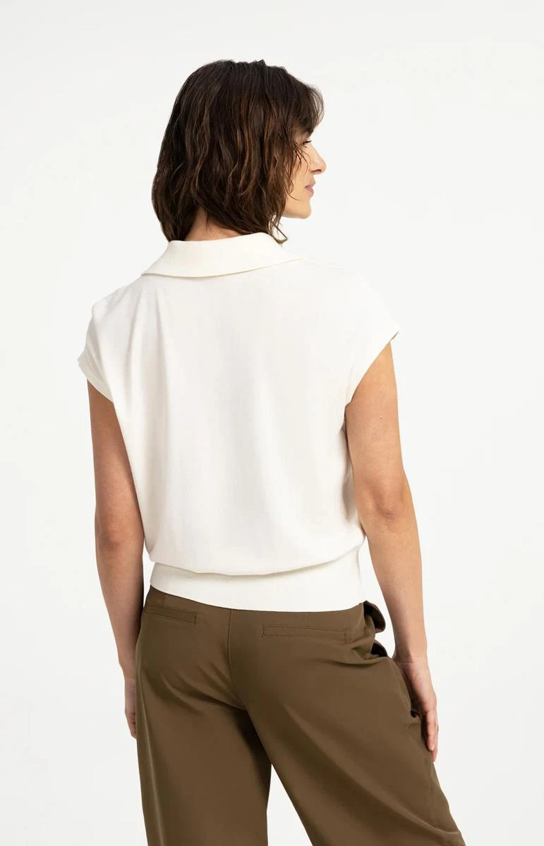 YAYA Trui 01-000612-608 Off-White 3