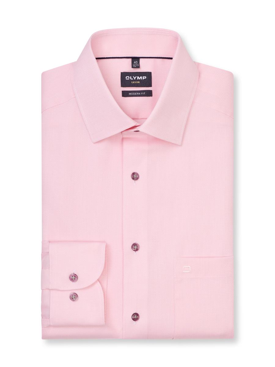 Olymp Overhemd 124614 Roze 6