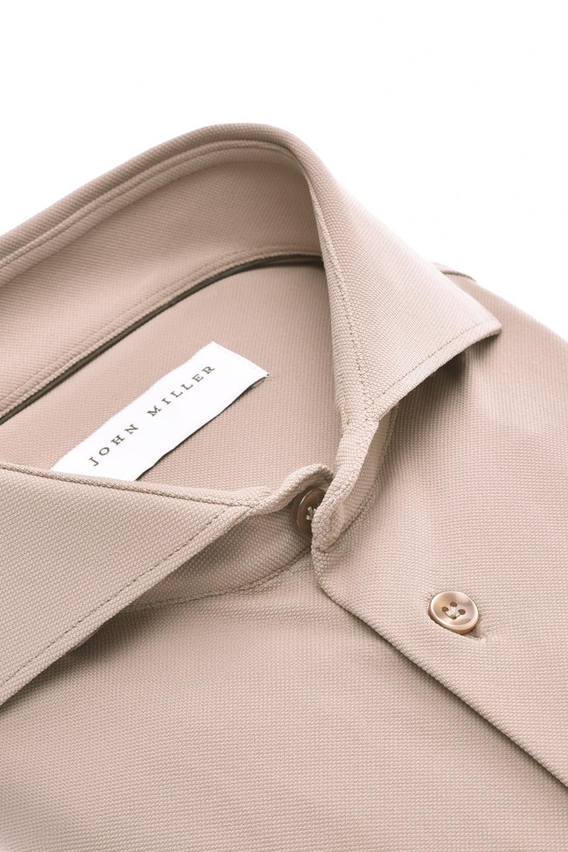 John Miller Overhemd 5142675 Beige 2
