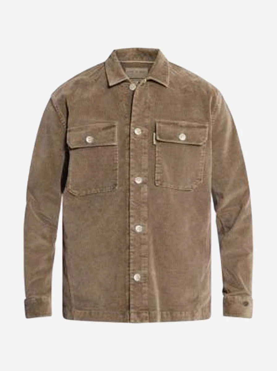 Cast Iron Overshirt CSI2609230 Taupe 2