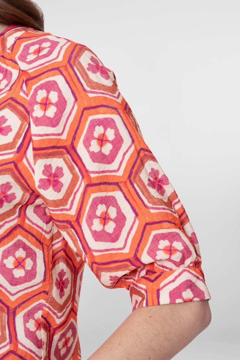 Geisha Blouse 63245-20 Oranje 5