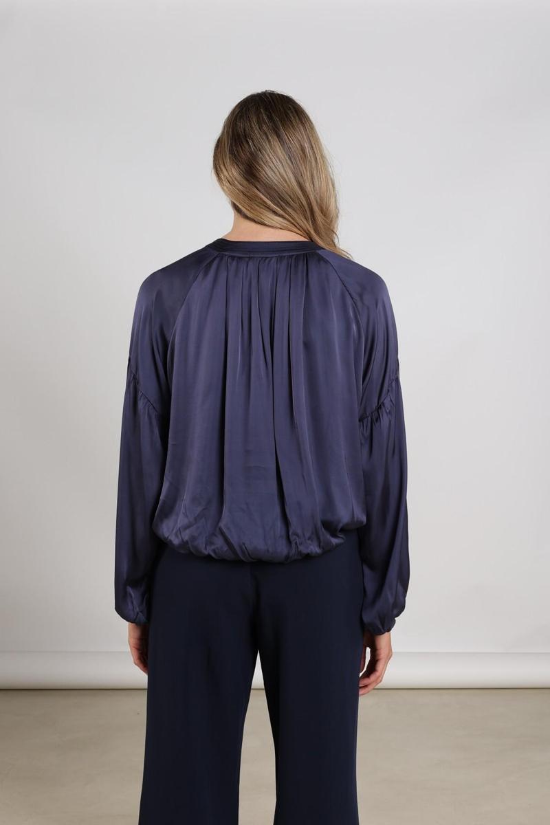 NUKUS Blouse Elly Blauw 3