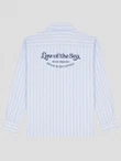 Law of the Sea Overshirt Squall Blauw 4