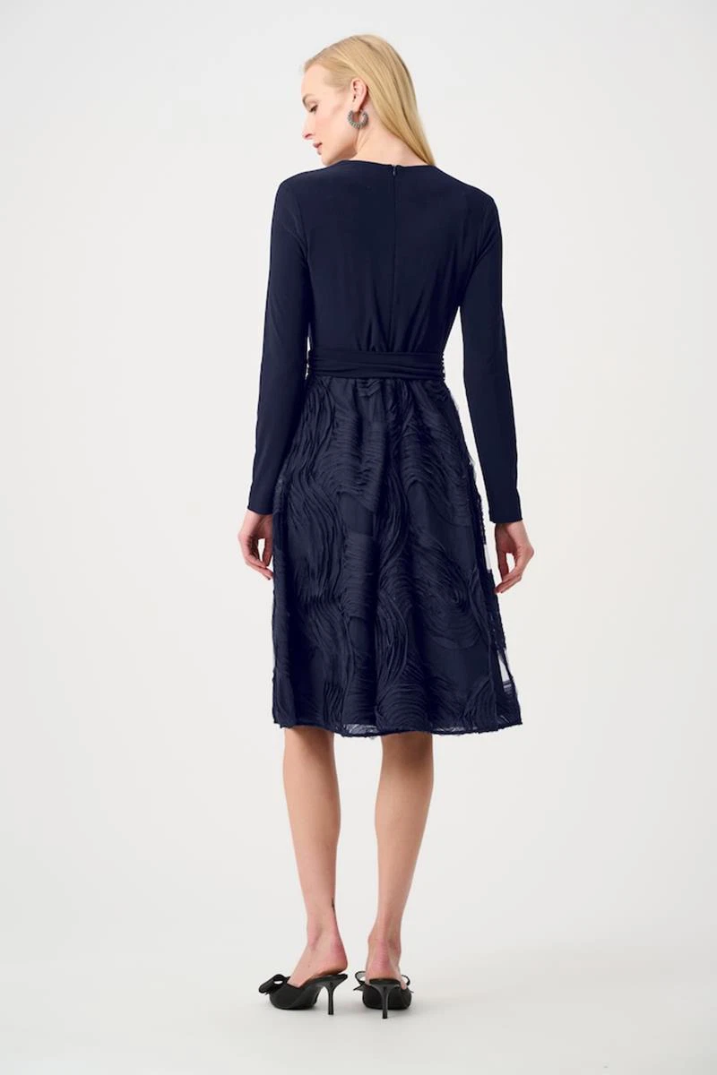 Joseph Ribkoff Jurk 263719 Blauw 2