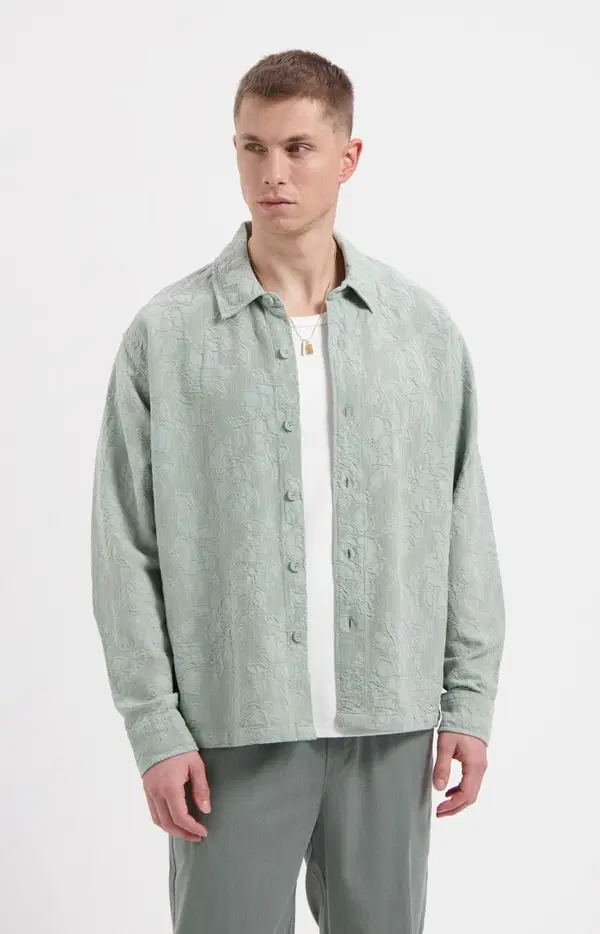 Law of the Sea Overshirt LAW-10338 Groen 1