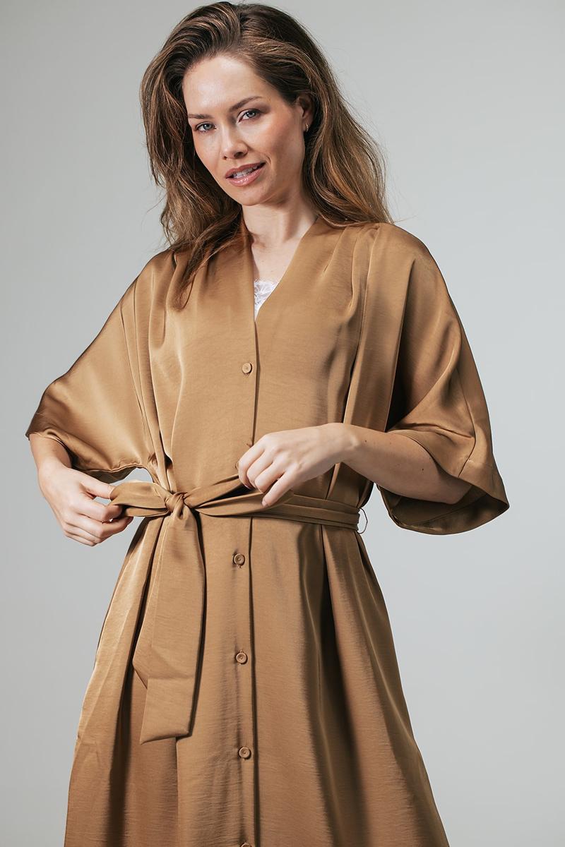 Label DOT Jurk Simone Bruin 4