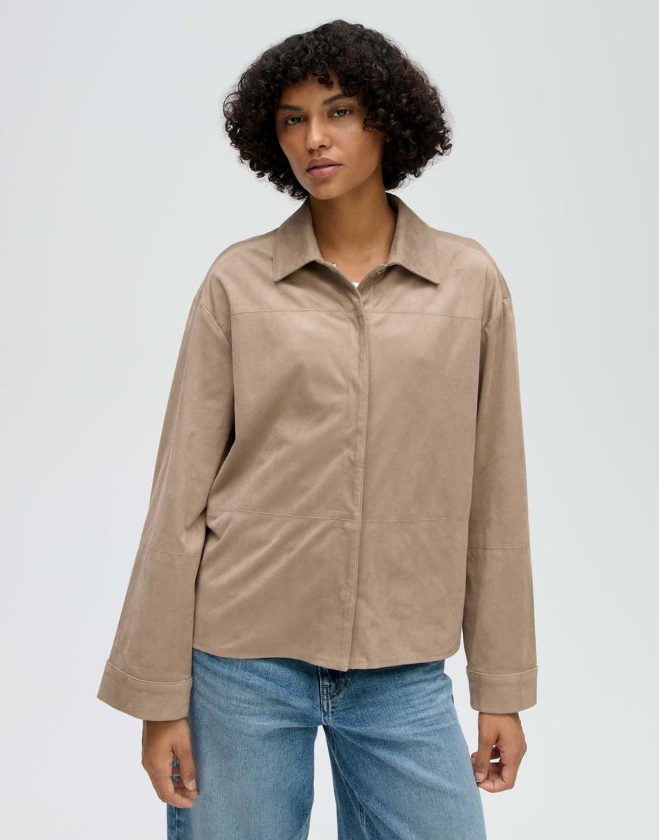 OPUS Blouse 10636613011106 Bruin 2