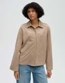 OPUS Blouse 10636613011106 Bruin 2