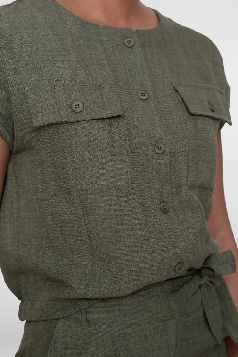 Geisha Gilet 63092-60 Groen 4