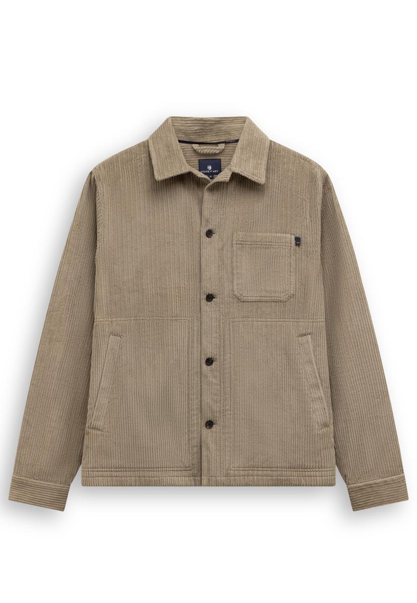 State of Art Overhemd 221-26289 Taupe 2
