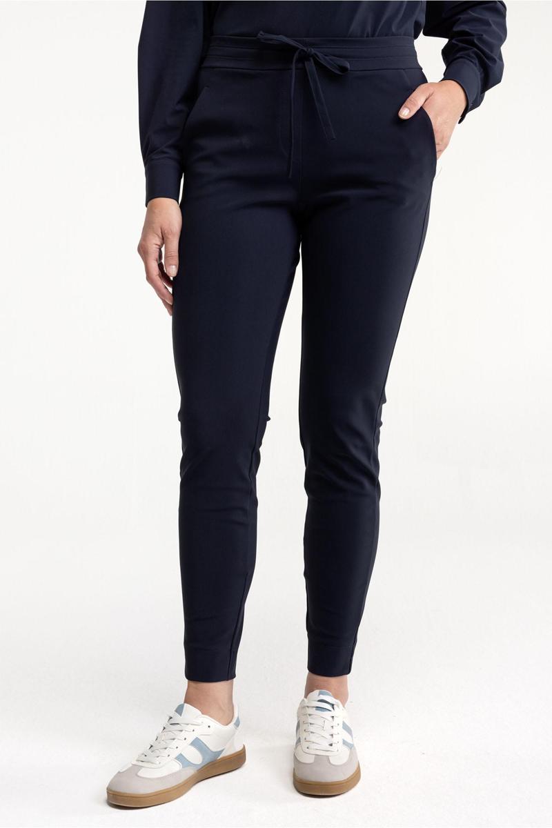 Studio Anneloes Pantalon Downstairs Bonded Blauw 3