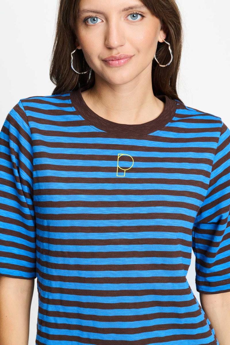 POM Amsterdam T-Shirt SP9718 Bruin 4