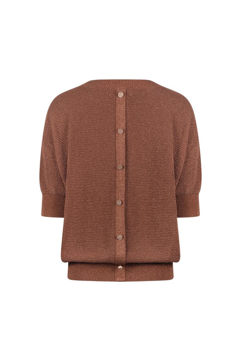 NUKUS Trui NKF01068 Bruin 2
