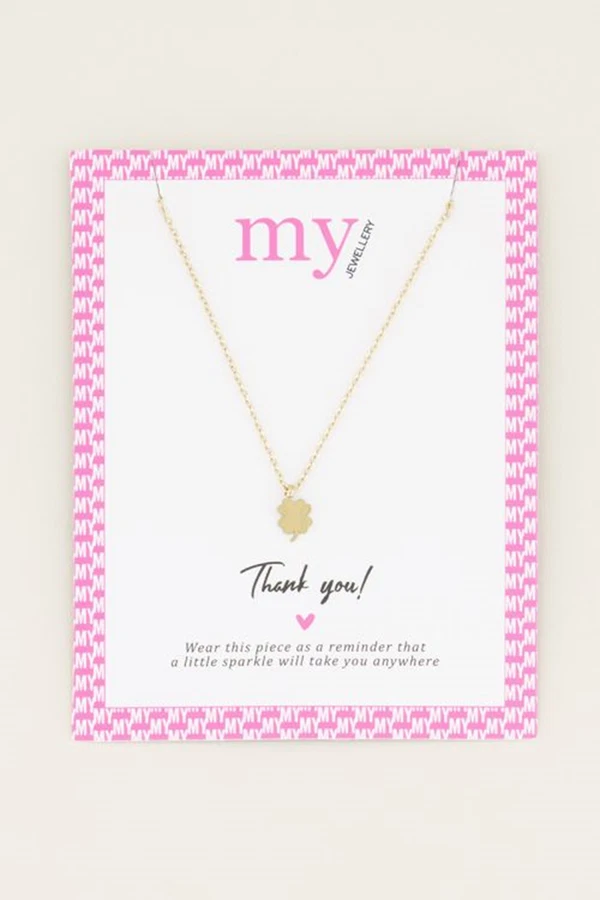 My Jewellery Ketting MJ03134 Goud 1