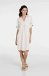 YAYA Jurk 01-601218-604 Beige 1