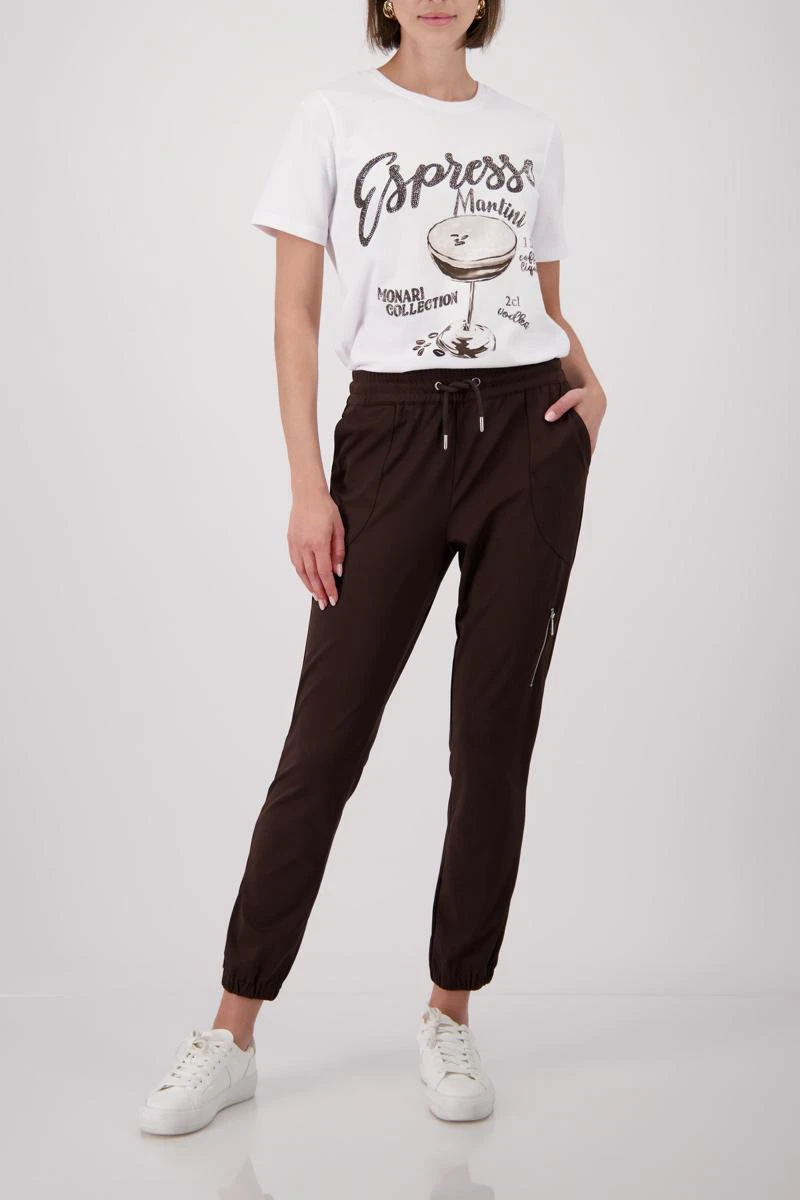 Monari Pantalon 410772 Bruin 3
