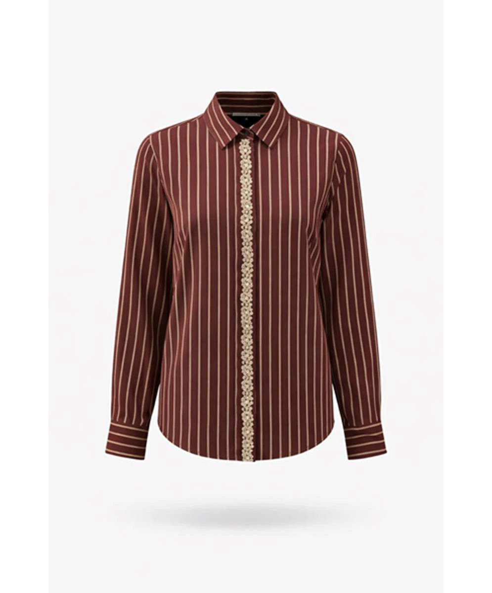 Tramontana Blouse C51-21-302 Rood 1